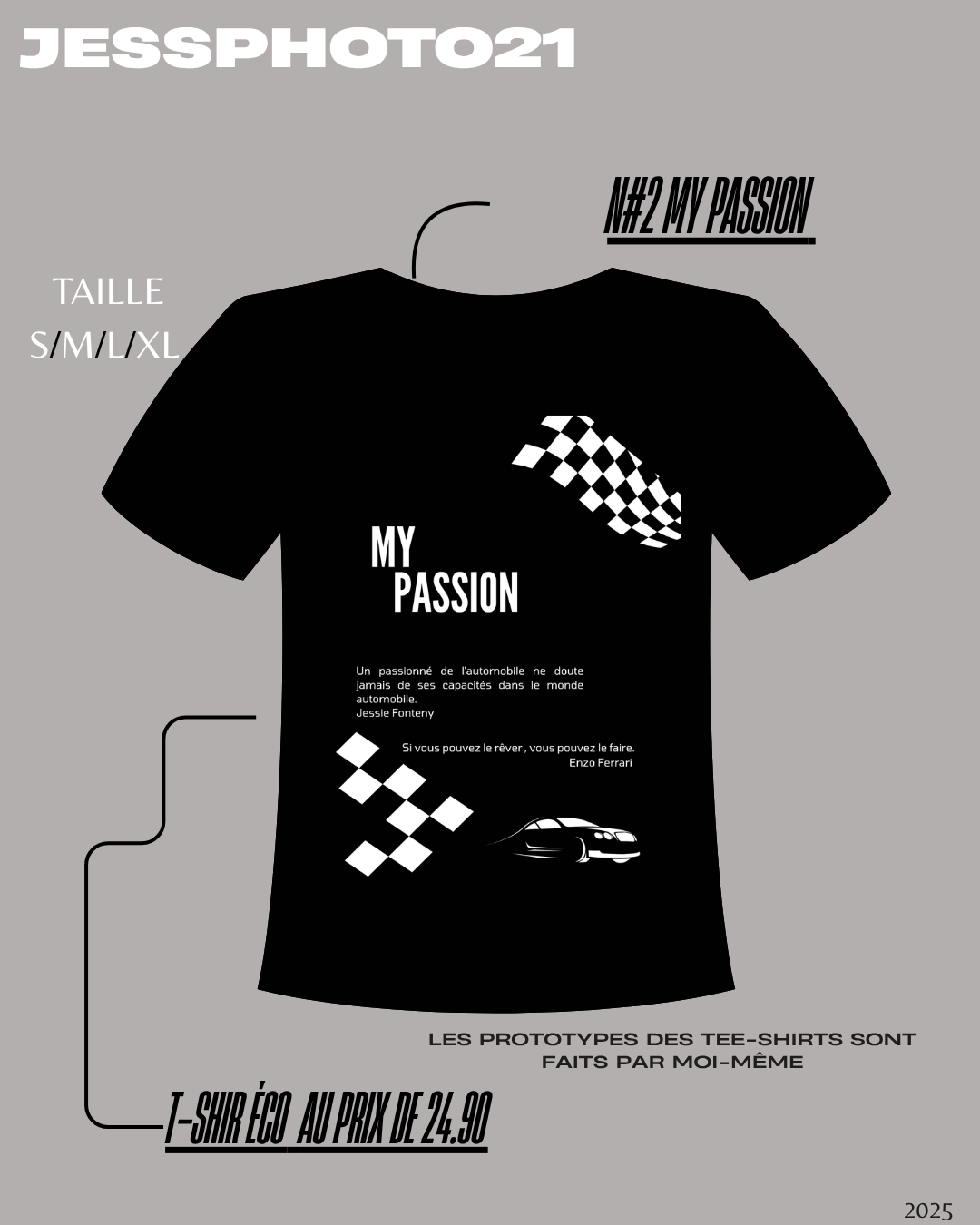T-shirt MY PASSION