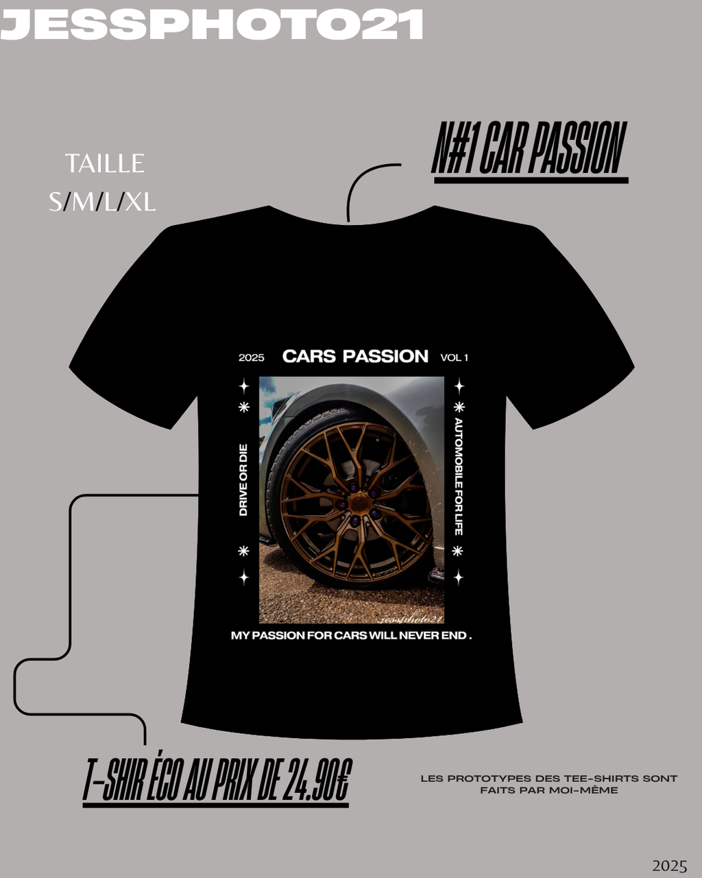 T-shirt CAR PASSION