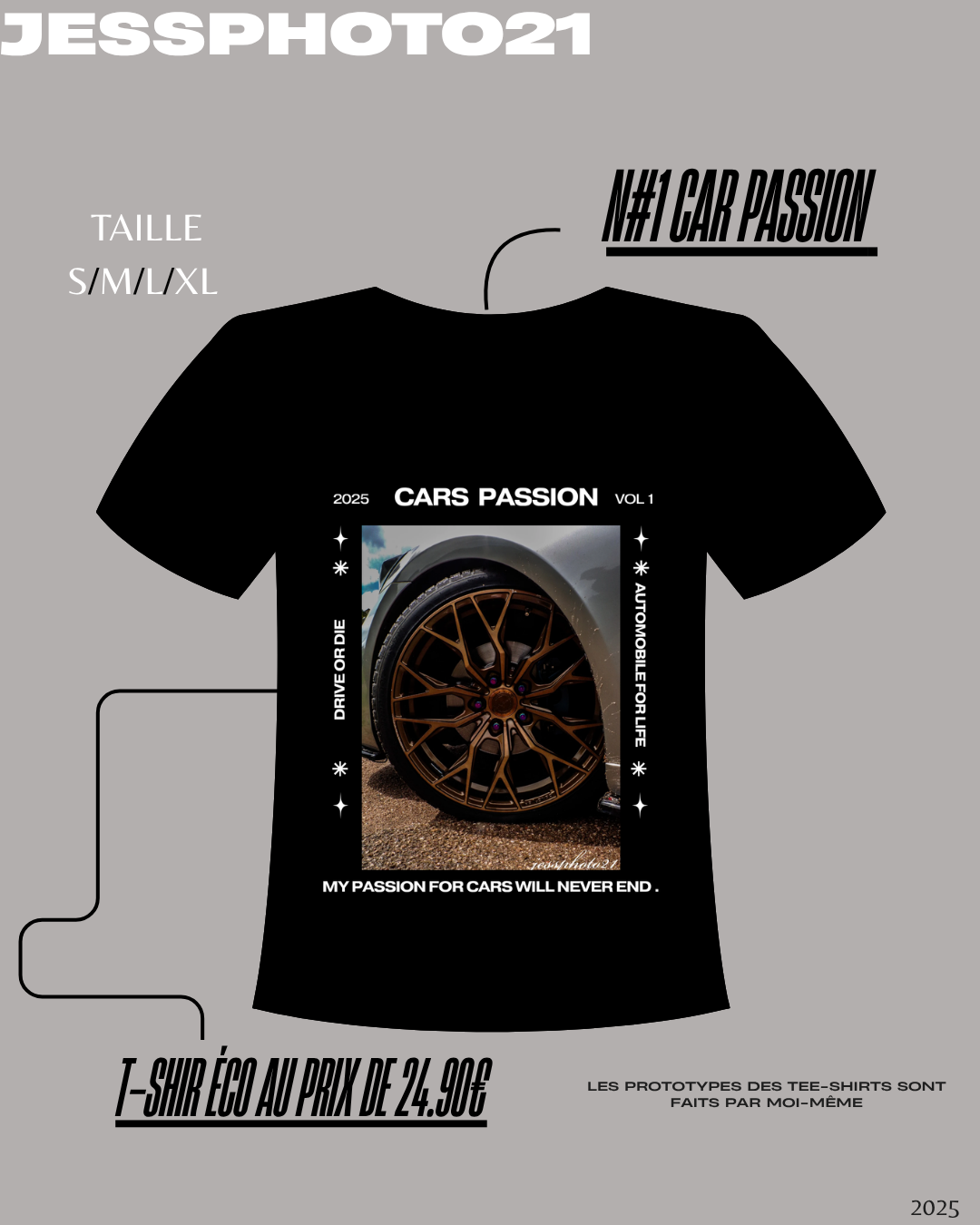 T-shirt CAR PASSION
