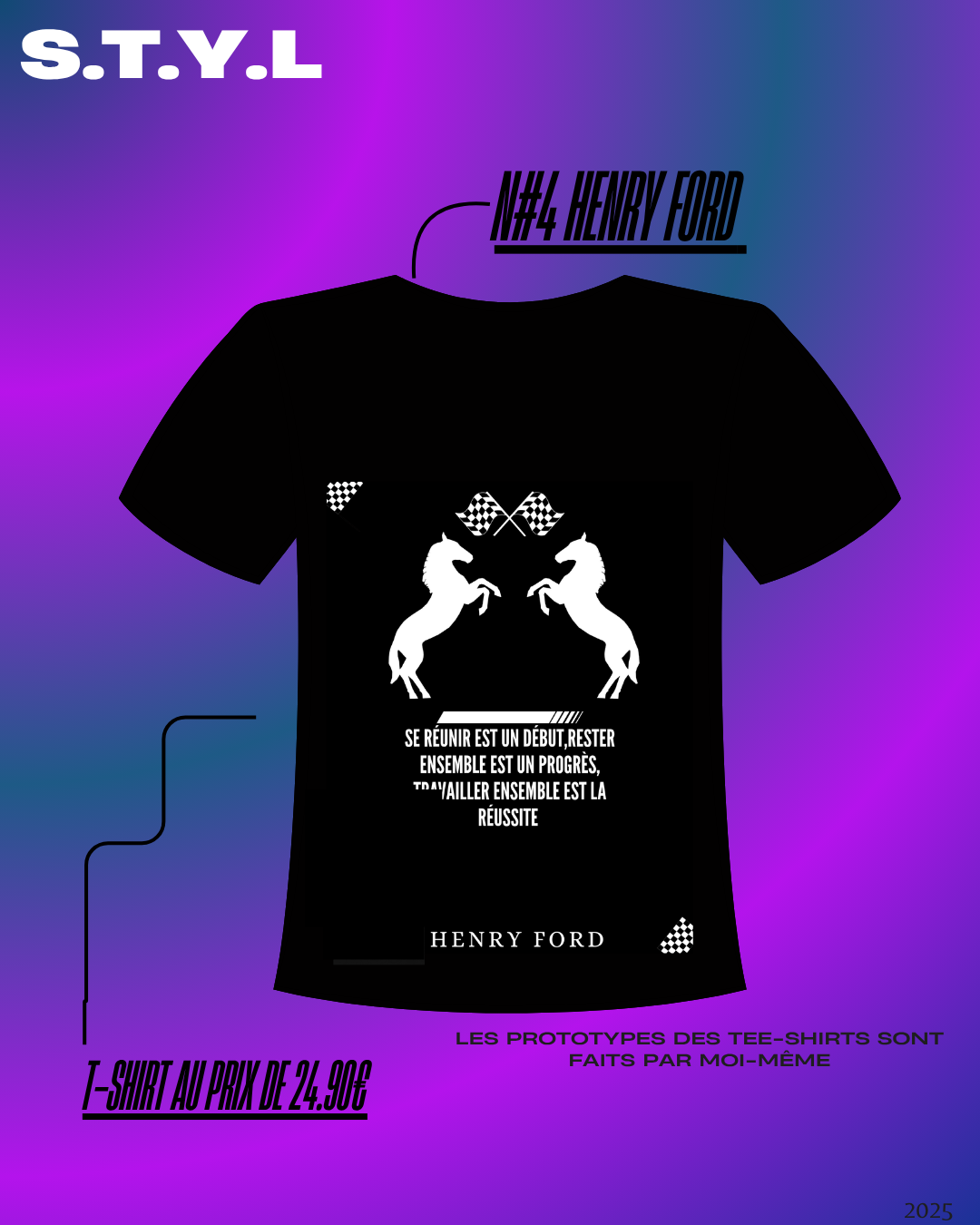 T-shirt HENRY FORD