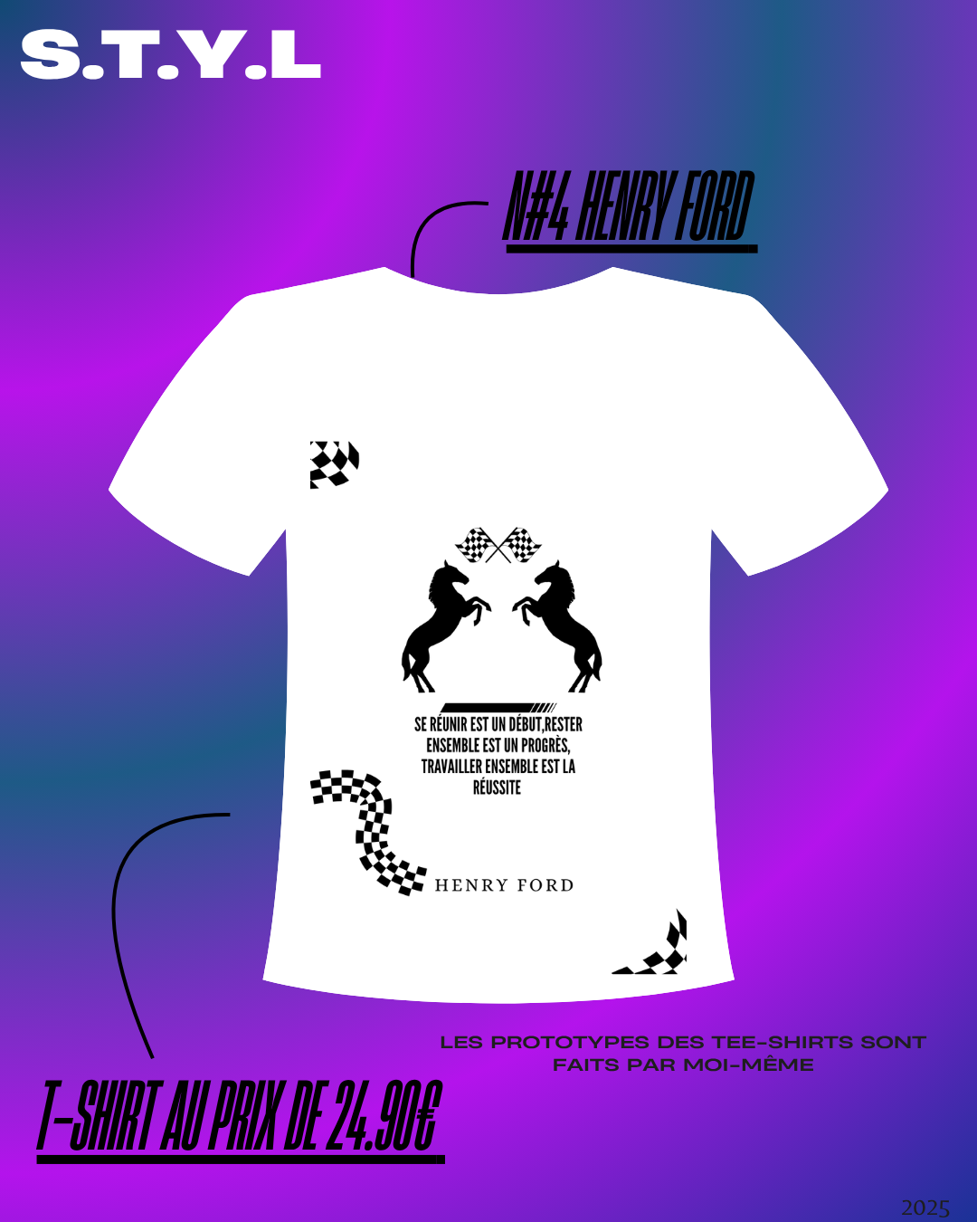 T-shirt HENRY FORD