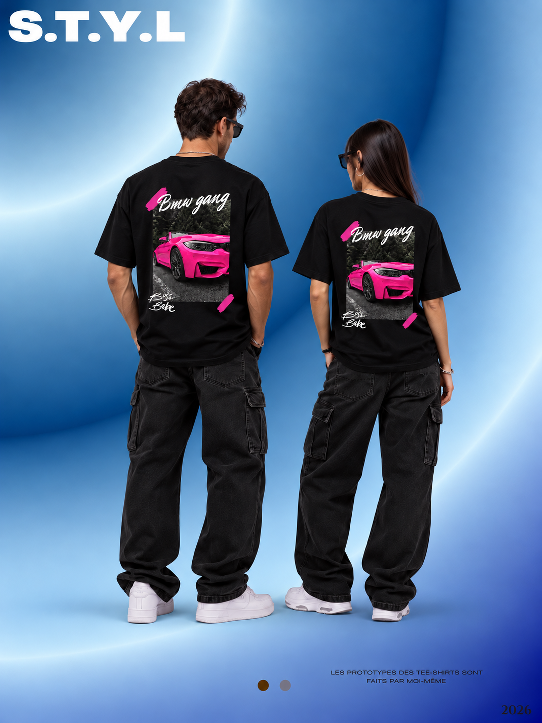 T-shirt BMW GANG