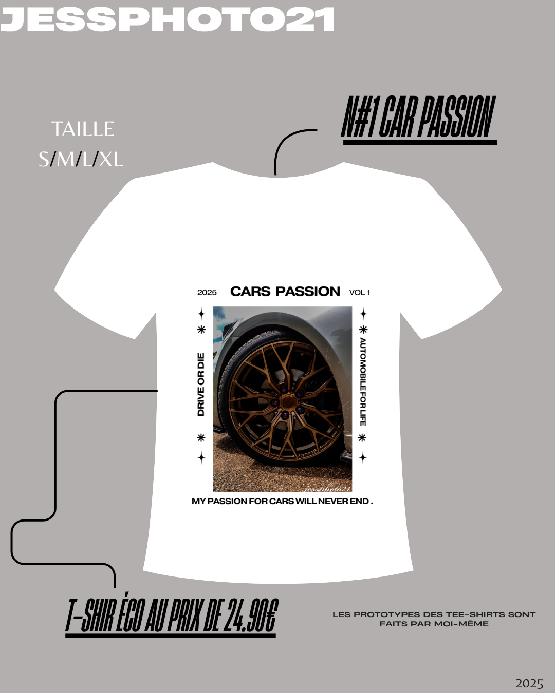 T-shirt CAR PASSION