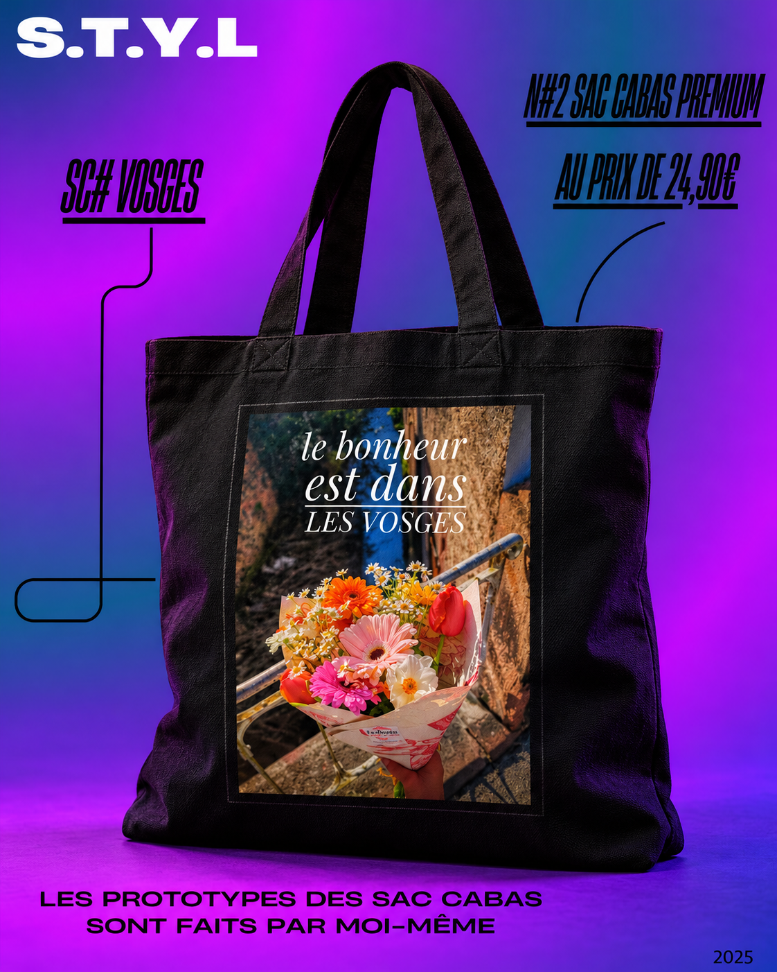 SAC CABAS VOSGES