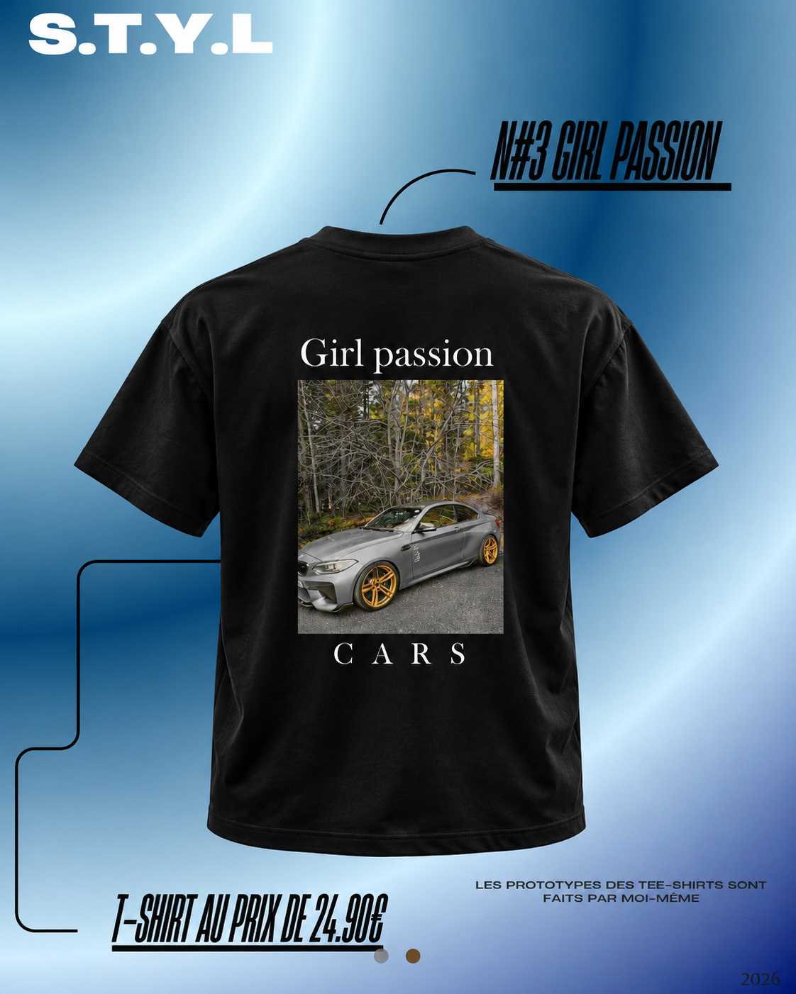 T-shirt GIRL PASSION