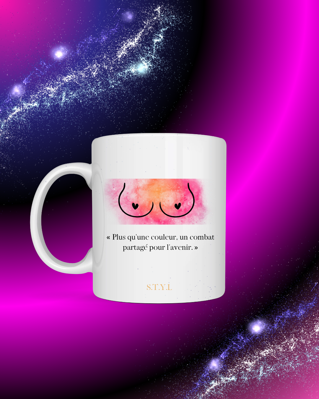 Tasse octobre rose