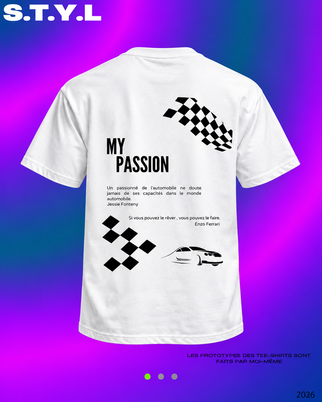 T-shirt MY PASSION