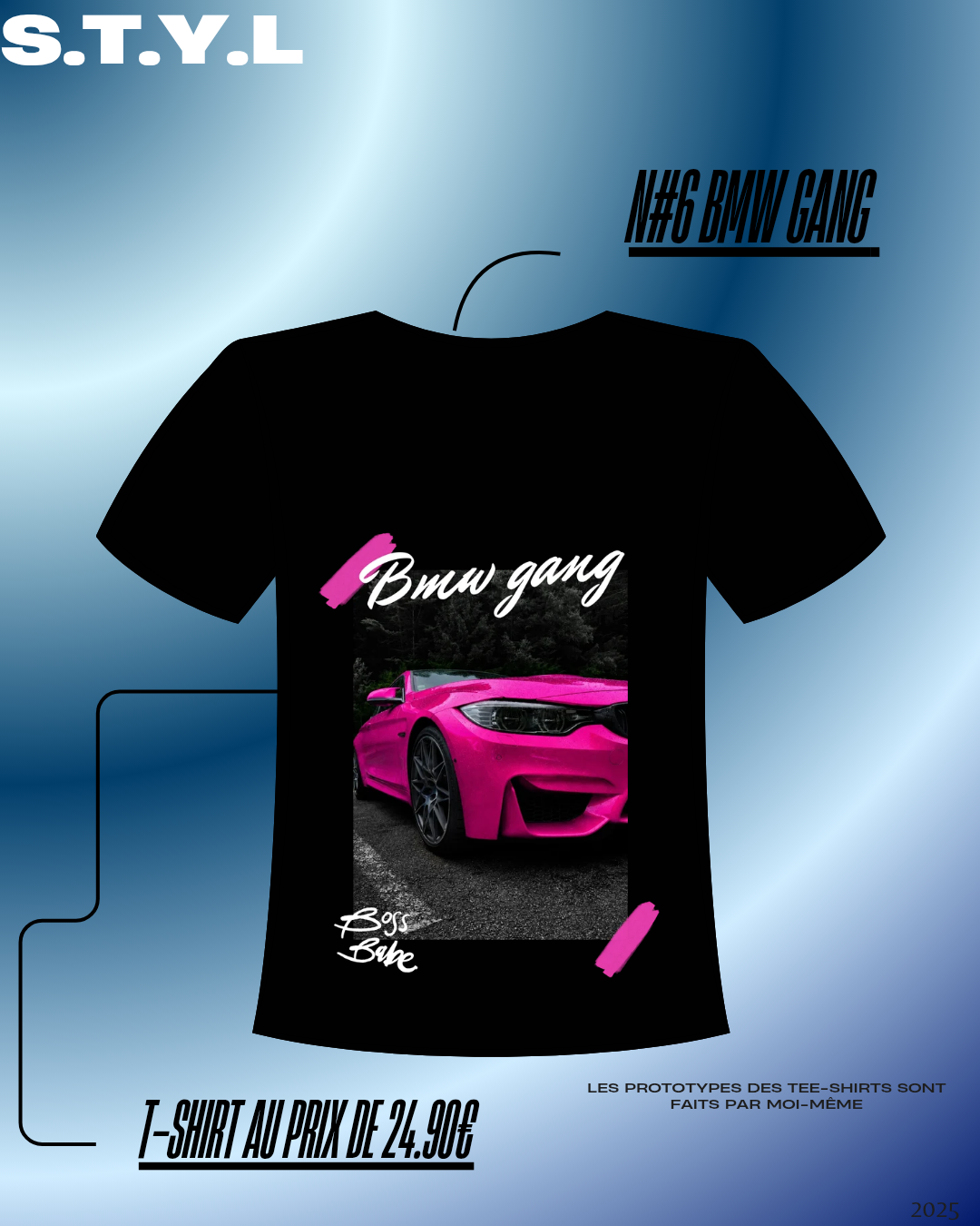 T-shirt BMW GANG